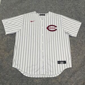 Nike Joey Votto Cincinnati Reds Jersey XL #19 Field of Dreams 2022 Pinstripe MLB